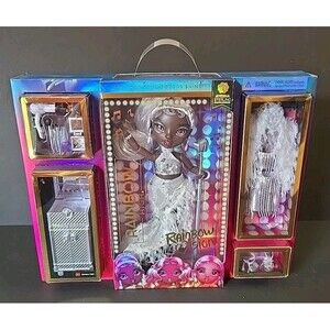 Rainbow High Rainbow Vision Divas- Ayesha Sterling (Silver) Fashion Doll  NEW